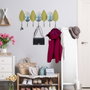 Wallity Gonca Gancho de pared de metal Multicolor